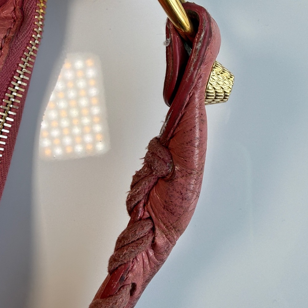 Balenciaga City Pink Leather Motorcycle bag - Picture 14 of 15